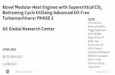 Novel Modular Heat Engines with Supercritical CO2 ...