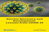 Vaccine Discovery and Development: Lessons from COVID-19