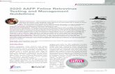 2020 AAFP Feline Retrovirus Testing and Management Guidelines