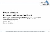 Loan Wizard Presentation for NCSHA