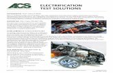 ELECTRIICATION TEST SOLUTIONS
