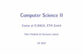 Computer Science II - ETH Z