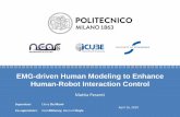 EMG-driven Human Modeling to Enhance Human-Robot ...