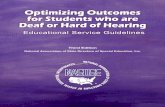 Optimizing Outcomes for Students who are Deaf or Hard of ...