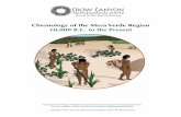 Chronology of the Mesa Verde Region 10,000 B.C. to the Present
