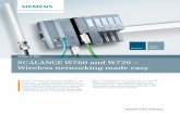 SIMATIC NET SCALANCE W760 and W720 – Wireless networking ...