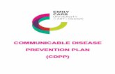 COMMUNICABLE DISEASE PREVENTION PLAN (CDPP)