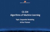 CS-334 Algorithms of Machine Learning
