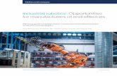Industrial robotics: Opportunities for manufacturers of ...