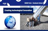 Creating technological Innovation - ESIEE