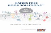 HANDS FREE DOOR SOLUTIONS - SDC Security