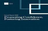 Annual Report 2021 Promoting Confidence, Fostering Innovation