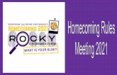 Homecoming Committee 2021