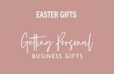 EASTER GIFTS - GettingPersonal.co.uk