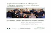 Higher Education in Oregon’s Prisons