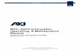 MTC-3000 Instruction, Operating, & Maintenance Manual