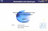 Renewables and natural gas