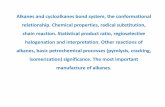 Alkanes and cycloalkanes bond system, the conformational ...
