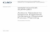 GAO-19-698, Accessible Version, WARFIGHTER SUPPORT ...