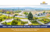 RISKS AND OPPORTUNITIES RELATED TO CLIMATE CHANGE