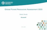 Global Forest Resources Assessment (FRA) 2020 Kuwait ...