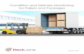 Condition and Delivery Monitoring for Pallets and Packages