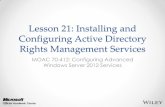 Lesson 21: Installing and Configuring Active Directory ...