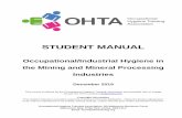 Occupational/Industrial Hygiene in the Mining and Mineral ...