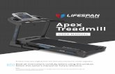 Apex Treadmill - Lifespan Online