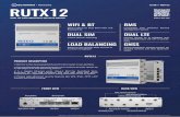 FLYER // RUTX12 RUTX12 - Teltonika Networks