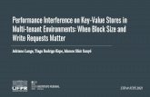 Performance Interference on Key-Value Stores in Adriano ...