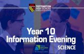 Year 10 Information Evening - Tottington High School