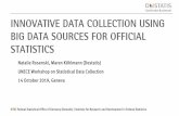 Innovative data collection using  statistics