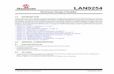LAN9254 Hardware Design Checklist