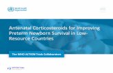 Antenatal Corticosteroids for Improving Preterm Newborn ...