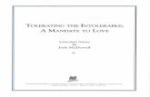 Tolerating the Intolerable - Josh.org – A Cru Ministry