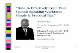 “How To Effectively Train Your Spanish Speaking Workforce ...