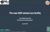 The new ICBP animal core facility - ARSAL