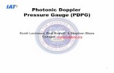 Photonic Doppler Pressure Gauge (PDPG)