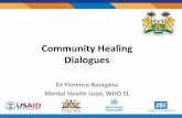 Community Healing Dialogues (July 2018)