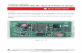 Compact Isolated DC-DC Flyback Reference Design