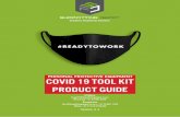 PERSONAL PROTECTIVE EQUIPMENT COVID 19 TOOL KIT PRODUCT GUIDE
