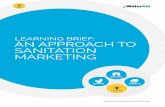 Learning Brief: An Approach to Sanitation Marketing