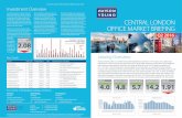 CENTRAL LONDON OFFICE MARKET BRIEFING