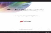 HP and Canon Color Universal Chip Chart - Automation System