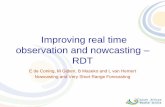 Improving real time observation and nowcasting RDT - SAWS RSMC