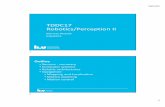TDDC17 Robotics/Perception II