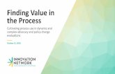 Finding Value in the Process