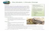 Pika Models + Climate Change - baesi.org