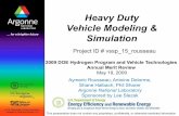 Heavy Duty Vehicle Modeling & Simulation